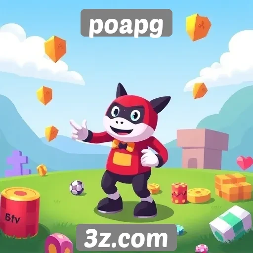 Características principais do site de jogos poapg