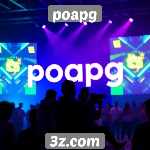 comunidade do poapg se destaca em eventos online